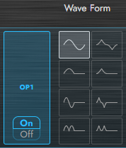On / Off / Wave Form
