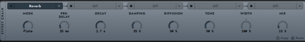 Reverb editor